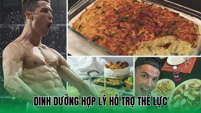 Dinh dưỡng hợp lý hỗ trợ thể lực